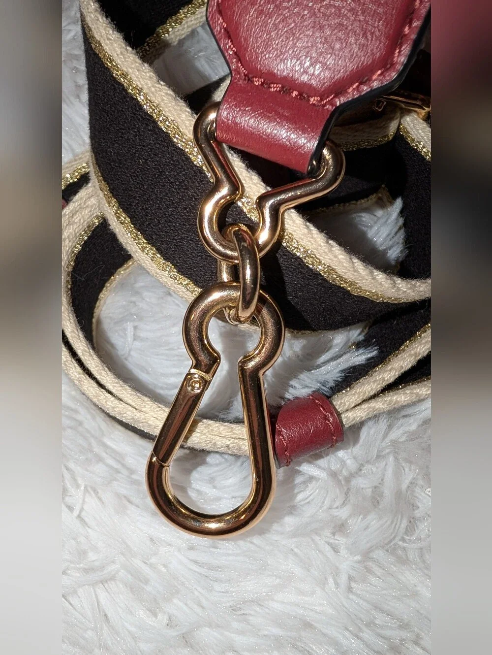 Marc Jacobs The Leather Bucket Bag with Detachable Strap Burgundy EUC - Picture 8 of 15